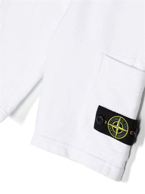 BERMUDA FELPA STONE ISLAND JUNIOR | 801661840/V0001